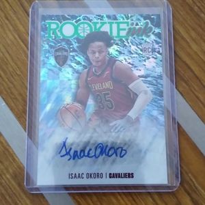 2021 Panini Hoops auto card